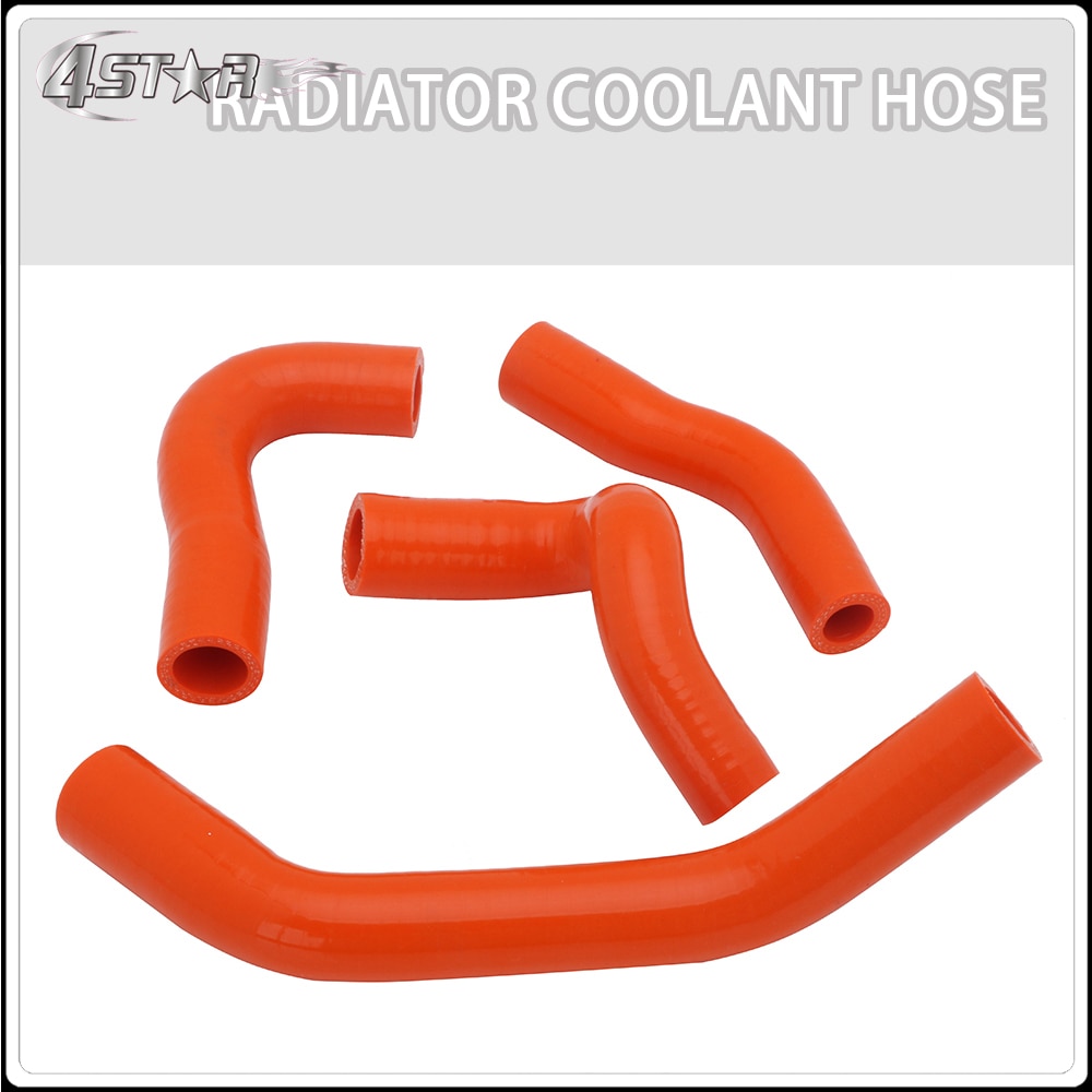 Motorcycle Engine Cooling Silicone Radiator Coolant Reinforced Hoses Kit For KTM 390 LC4 Duke RC390 RC 390