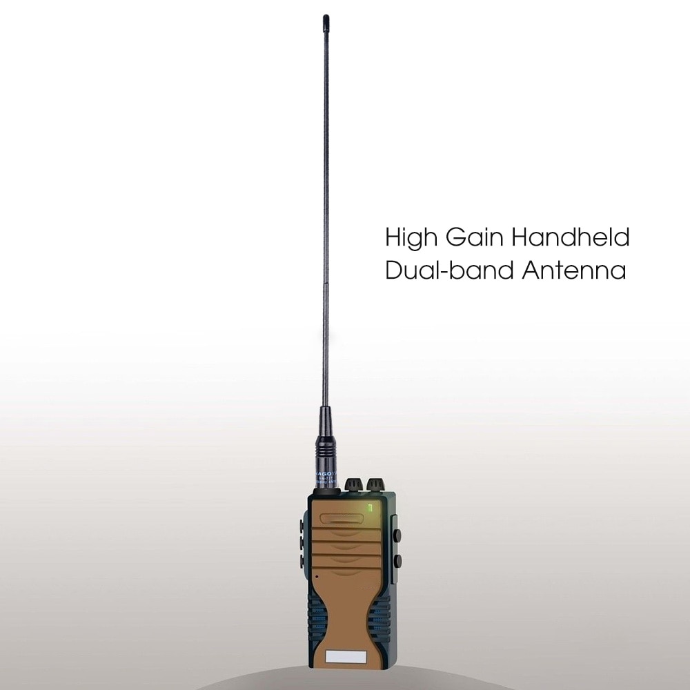 Pour NAGOYA NA-771 SMA-M Mâle Antenne VHF/UHF 144/430 MHz pour YAESU TF-UV985 BAOFENG VX-5R VX-6R Radio Bidirectionnelle Talkie-walkie