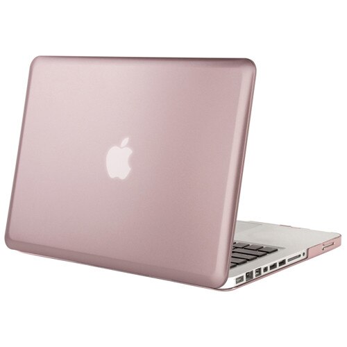 Mosiso laptop mac pro case notebook tilbehør til macbook pro 13 15 med cd drev  a1278 a1286 år + silikone kb cover: Rose guld / Pro 13 med cd-drev