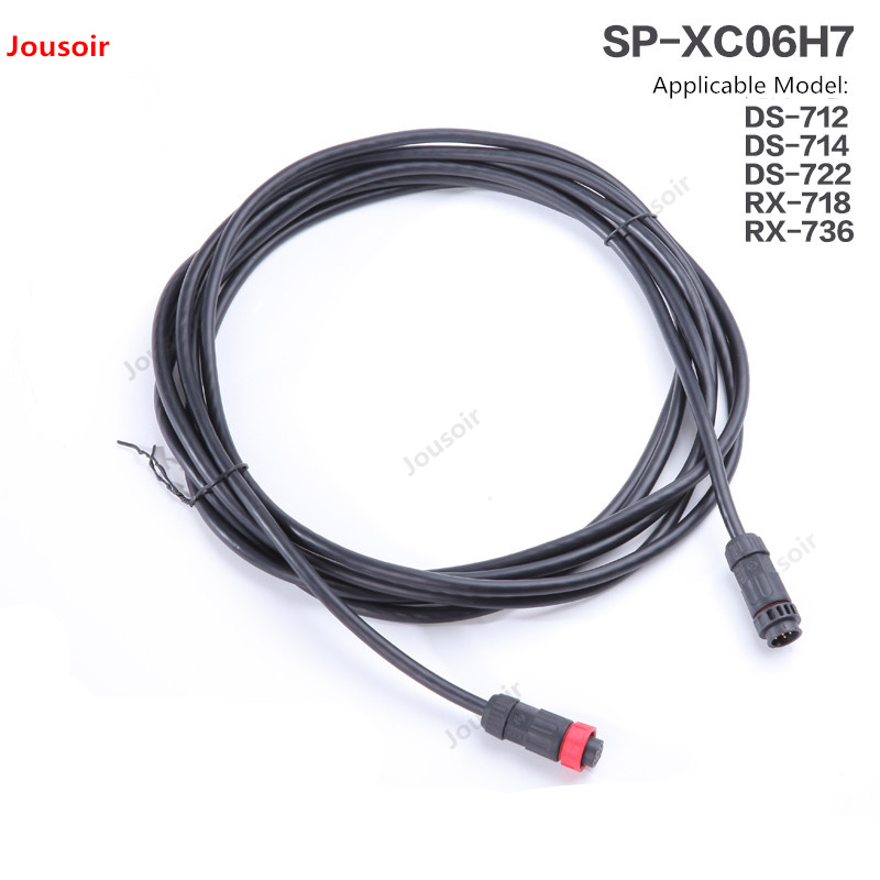 Falcon Eyes Splicing Extension Cord Wire 6m Cable for LED RGB Fotografia Selfie Light DS-712 / DS714 / DS-722 / RX-718 / RX-736