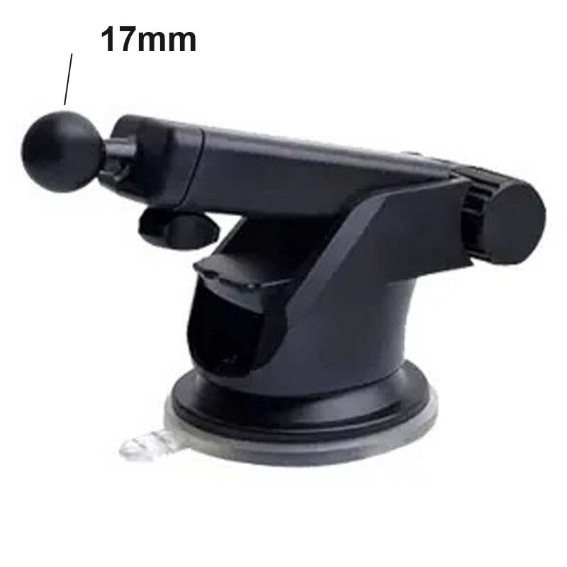 Universal 17mm Ball Head Car Phone Mount Magnetic Holder Base Dashboard Gravity Bracket Suction Cup for DVR GPS 3M Sticker Stand: NO3