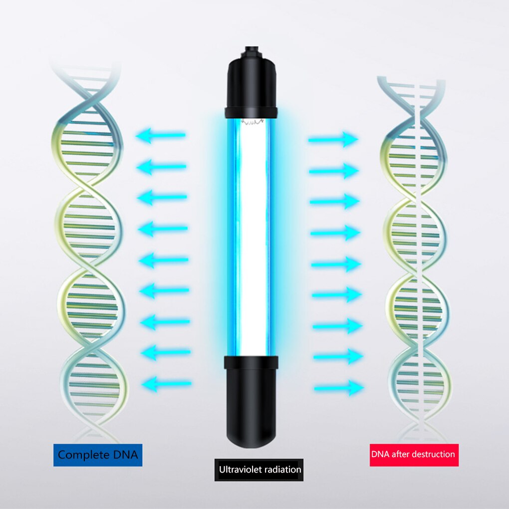 Aquarium UV Tube Light UV Lamp Algae Removal Fish Tank 5W/7W/9W/11W/13W