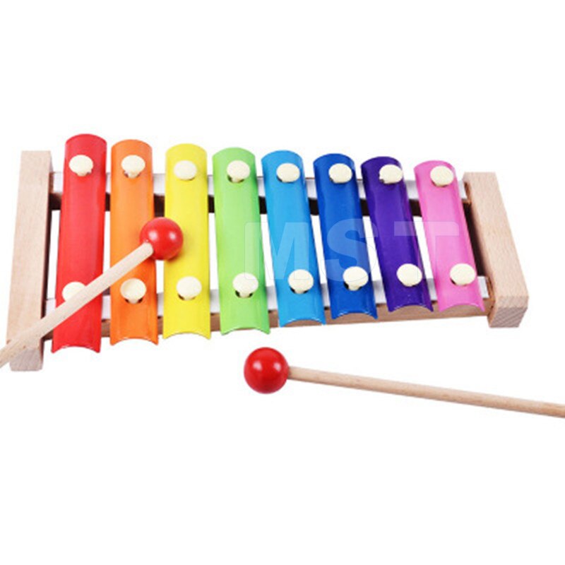 8 noten houten hand kloppen piano xylofoon vroege educatie percussie muziekinstrument speelgoed spel voor kinderen ontwikkeling