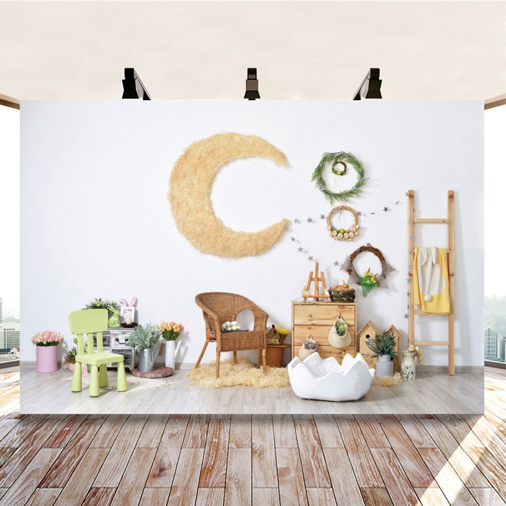 Children Birthday Scene Layout Photography Background Cloth Photo Studio