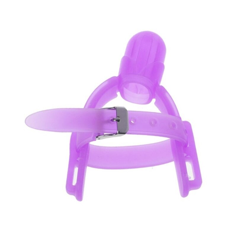 3 Colors Nontoxic Silicone Baby Kids Child Finger Guard Stop Thumb Sucking Wrist Band Prevent finger bites
