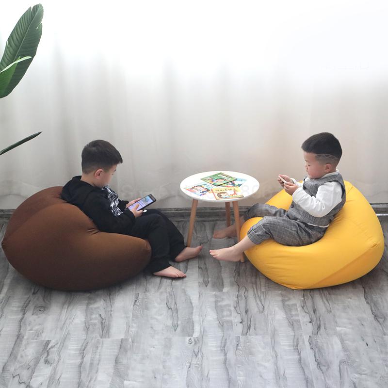 Børnesofa mini baby sækkestol lille tatami børns doven sofa dreng pige sød læsestol
