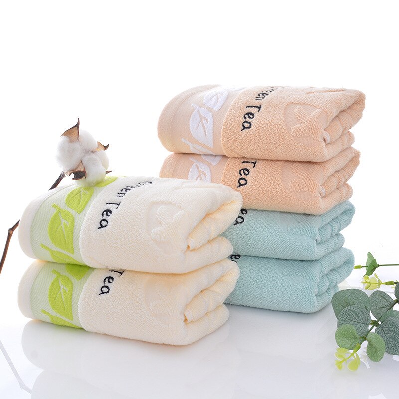 35x75cm Cotton Pure Color Men Women Washcloth School Dormitory Portable Towel Beach Gym Yoga Sweat Bath Towel