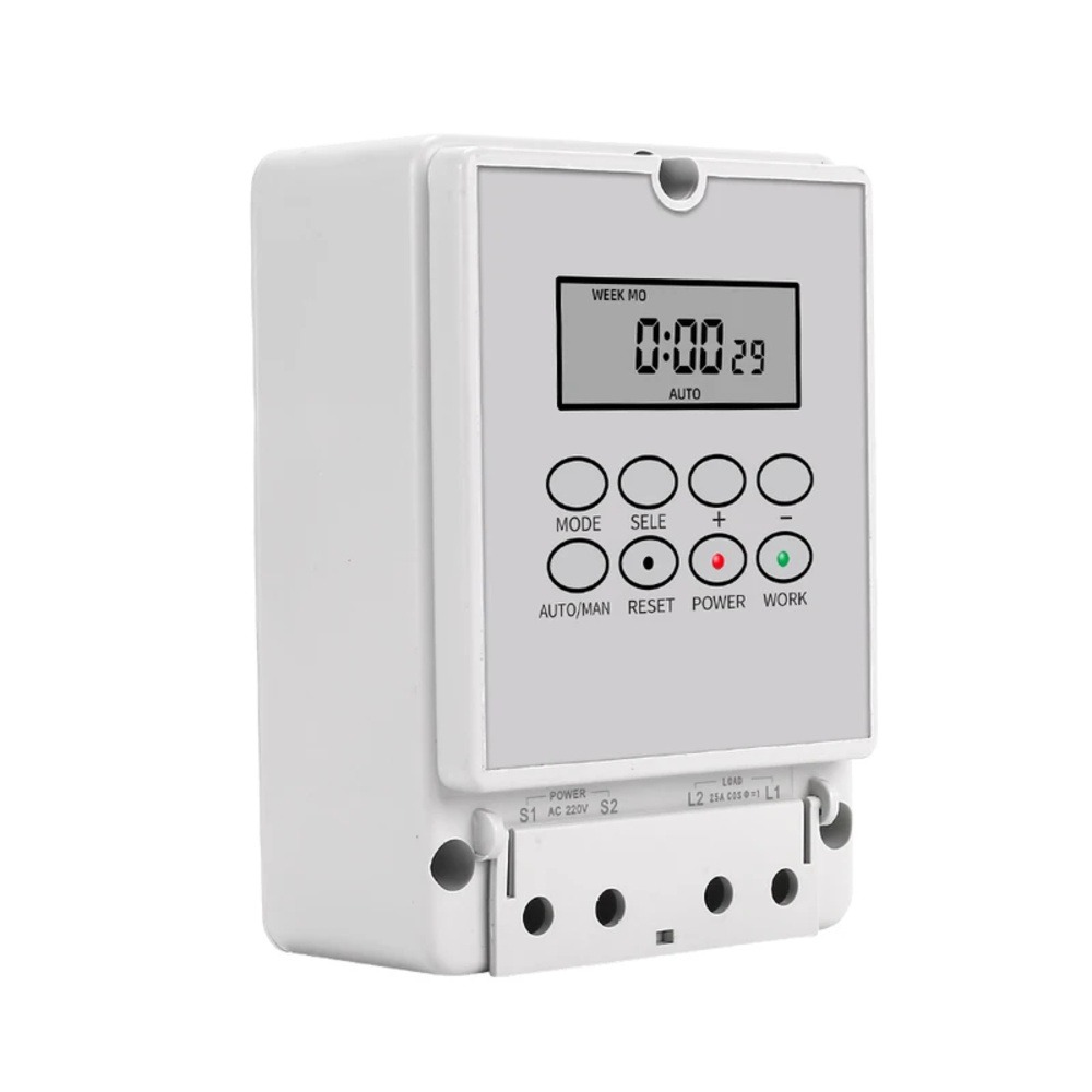 ZTY-08 Digital School Bell Timer Switch Intelligent Microcomputer Auto Bell Ring Controller AC240V 80 Groups Programmable Timer