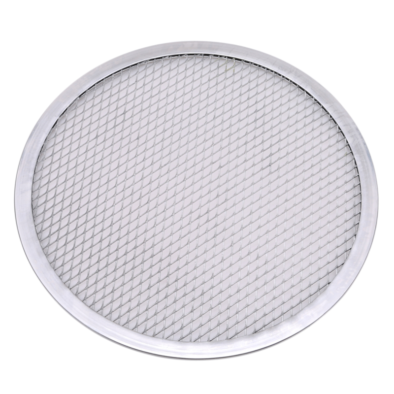 Pizza Pan Baking Tray For Pizza Aluminium Flat Mesh Pizza Oven 8/9/10/12 Inch Pizza Tray Mold Bakeware Tools: 10