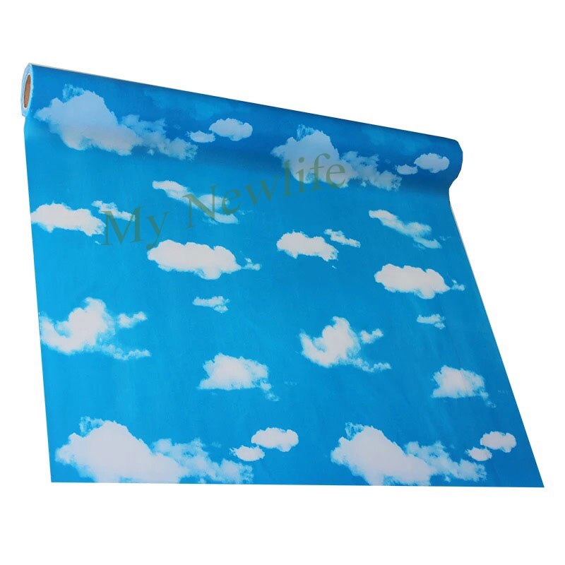 Cielo y nube vidrio esmerilado ventana película salón dormitorio baño Protección de Privacidad pegatinas autoadhesivas decoración del hogar 45/60*200cm