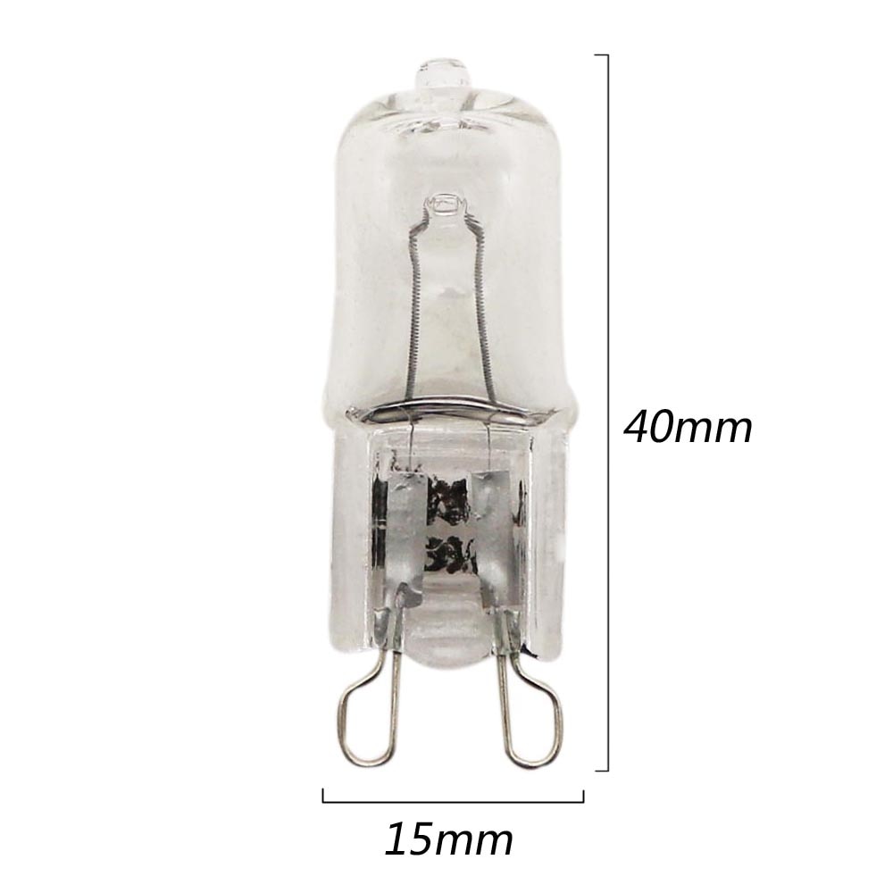 1x Super Heldere G9 Halogeenlamp 25 w 40 w 60 w halogeen G9 220 V 3000 K Warm Wit Indoor Clear Halogeen G9 Lamp