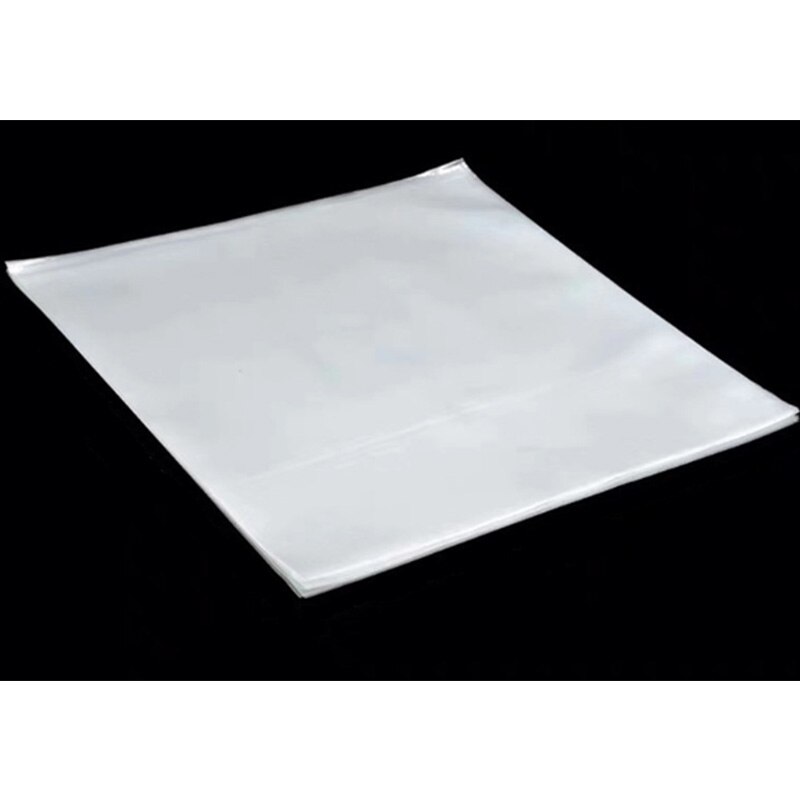 Nuovo 100Pcs LP borsa per dischi in vinile borsa esterna da 12 pollici custodia protettiva busta in plastica nera borsa per giacca in vinile