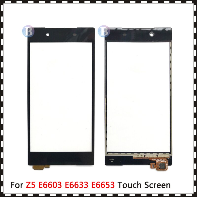 5.2 "Für Sony Xperia Z5 E6603 E6633 E6653 Touchscreen Digitizer Vorderseite Glas Objektiv Sensor Tafel