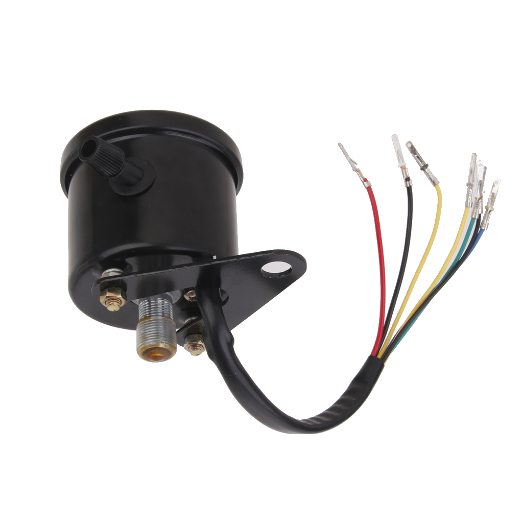Motorcycle Speedometer Odometer Gauge 0-160km/h, LED Backlight