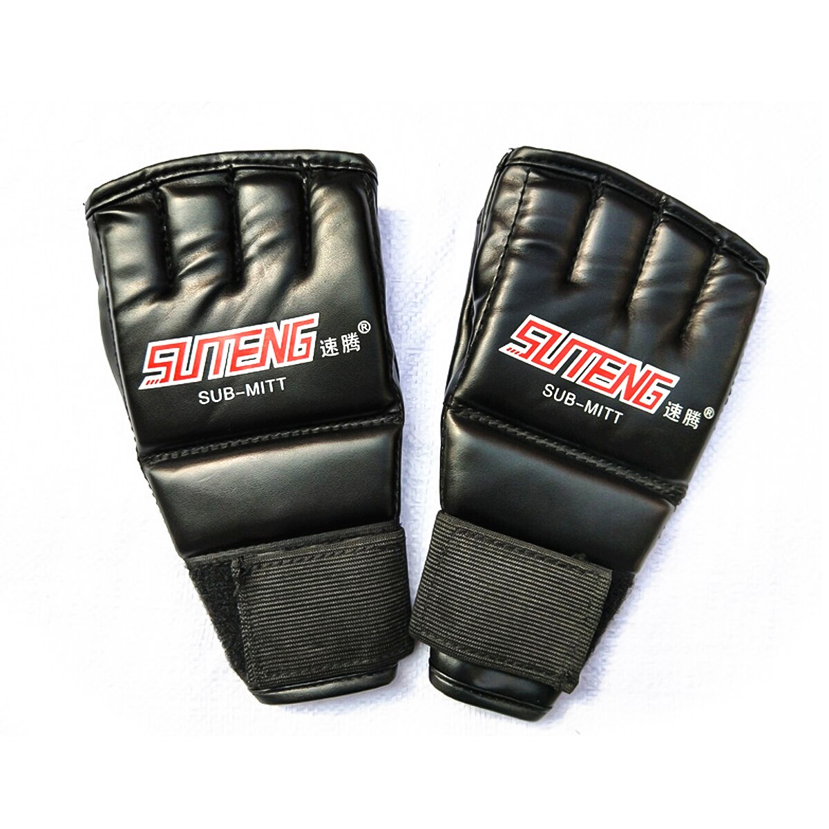 Half-finger Sparring Gloves Mitts Boxing Gloves Fight Grapple Punch Bag MMA Sparring Gloves Fighting Fist Protector