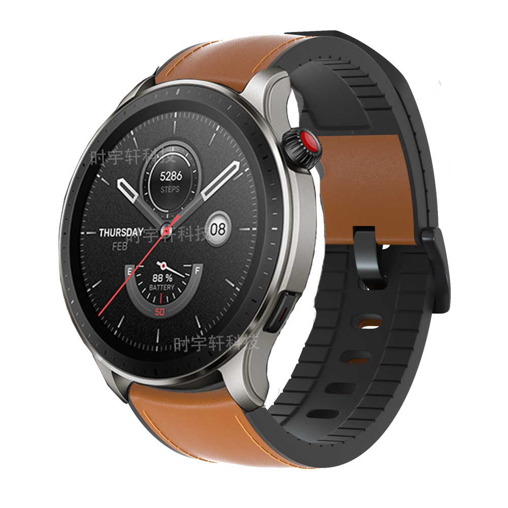 20 22 mm lederen band voor Garmin Venu 3 Band Forerunner 265 255 245 Muziek Vivoactive 4 Bands voor Garmin Venu Sq 2 Plus Armband