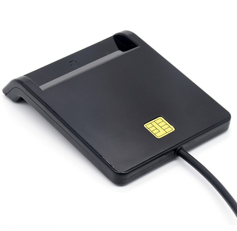 Smart Card Reader For Bank Card IC/ID card Reader for Windows 7 8Linux OS for ISO 7816 EMV Chip Card Reader