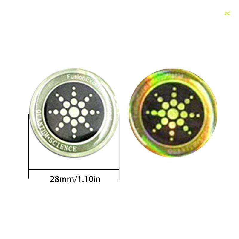 6Pcs Energie Telefoon Sticker Mobiele Telefoon Sticker Anti Straling Emf Protector.