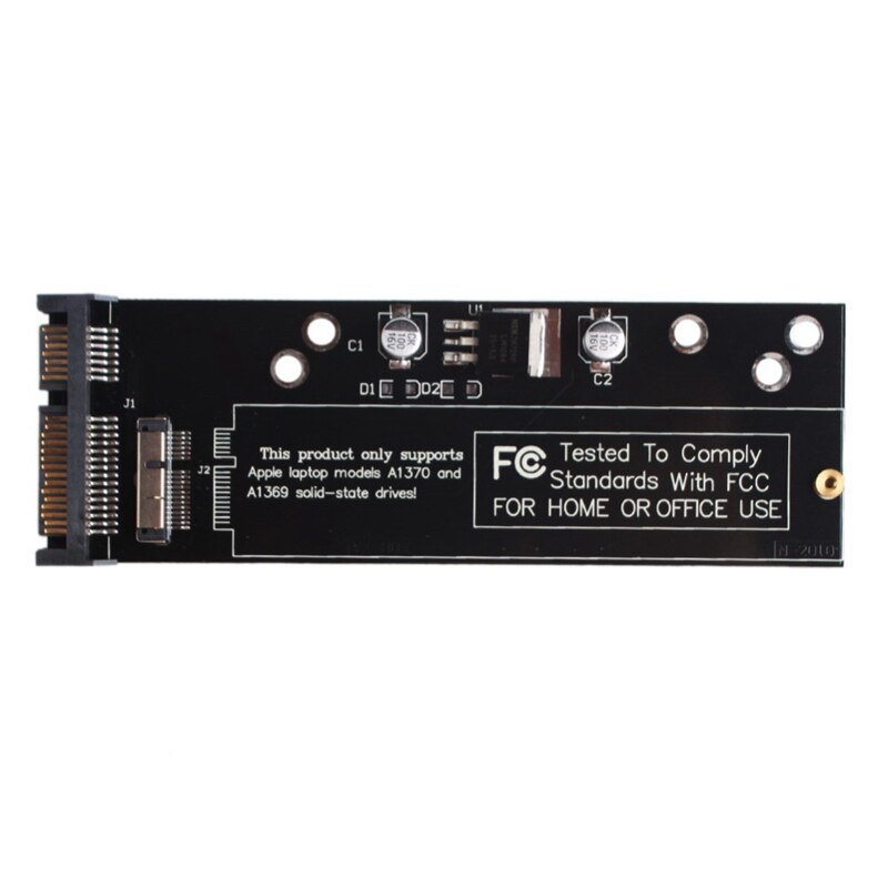 SSD to SATA Adapter Card For Apple Air A1370 A1369 Sata Card: Default Title