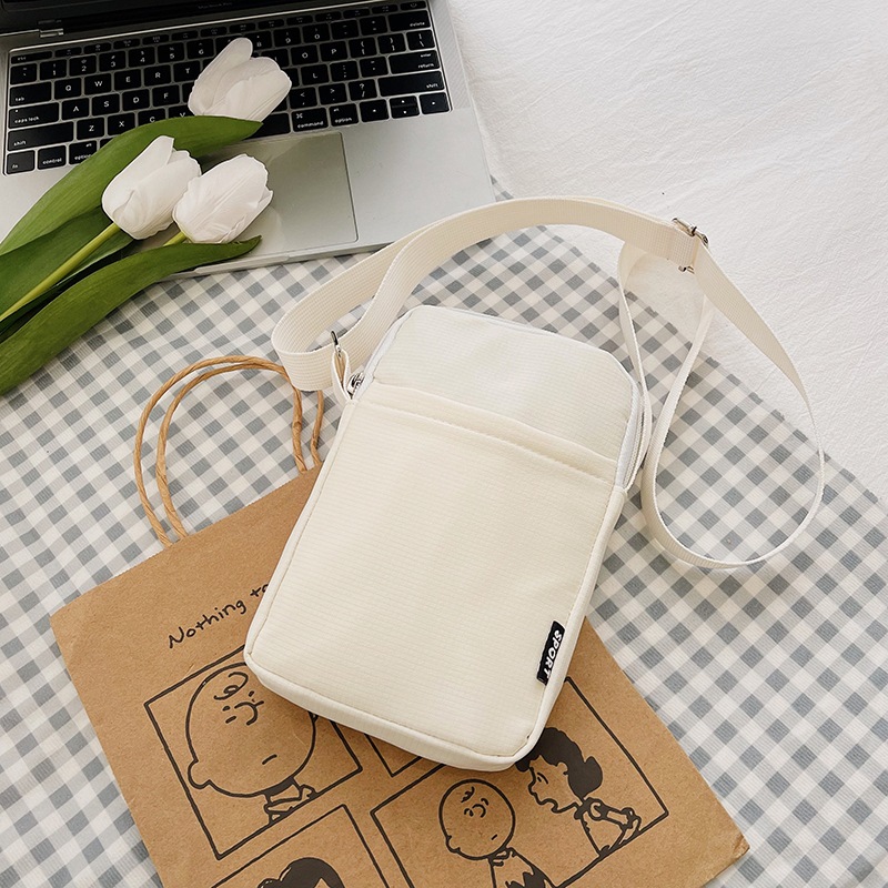 Sac à main Vertical pour téléphone portable, sacoche pour femmes, Mini petit sac à bandoulière assorti avec tout, porte-monnaie suspendu au cou, nouvelle: Beige