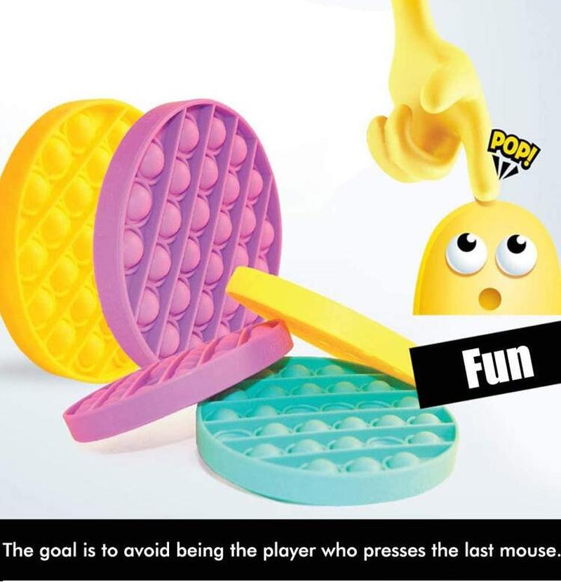 Push-Pops Blase Sensorischen Spielzeug Autismus Bedürfnisse Squishy Stressabbau Spielzeug Erwachsenen Kind Lustige Anti-stress Öffnet Es Zappeln reliver Stress