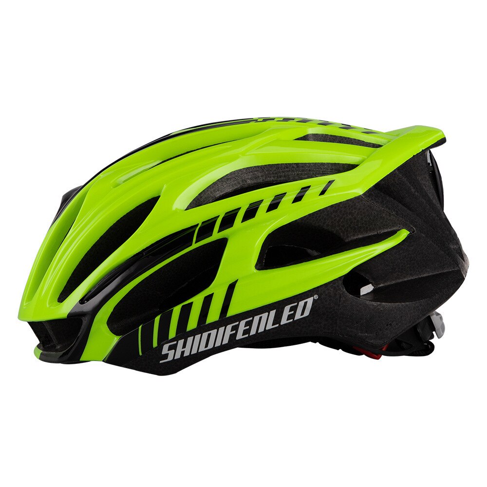 Casco ligero para ciclismo de montaña para adulto, equipo de protección para deportes al aire libre,: yellow and black