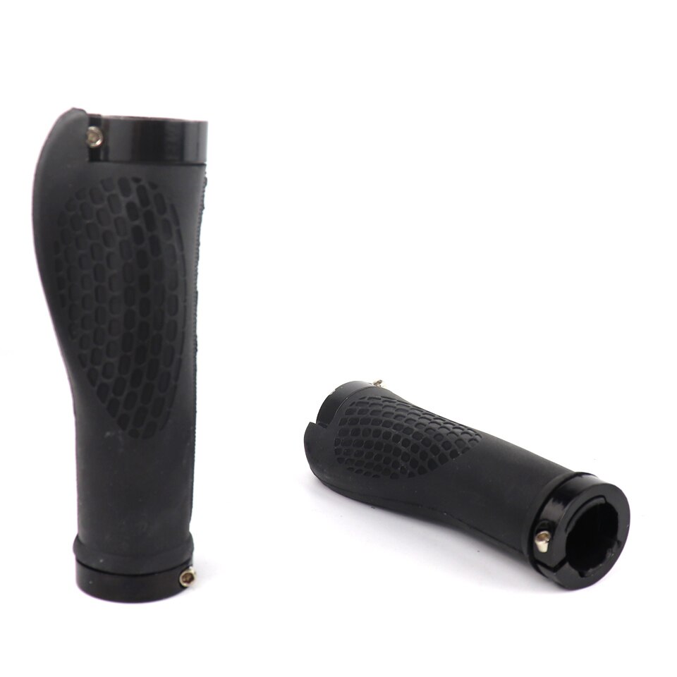 Duurzaam Anti-Slip Fiets Stuur Mountainbike Handvat Rubber Handvat Menselijke Techniek: black