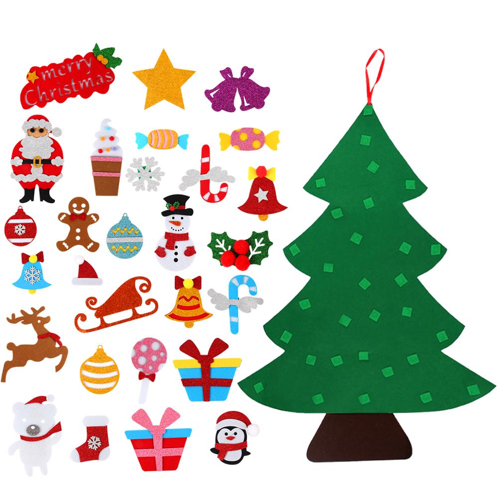 Qifu filt julgran jultomten god jul inredning för hemmet navidad natal kesrt träd jul gott år 2022