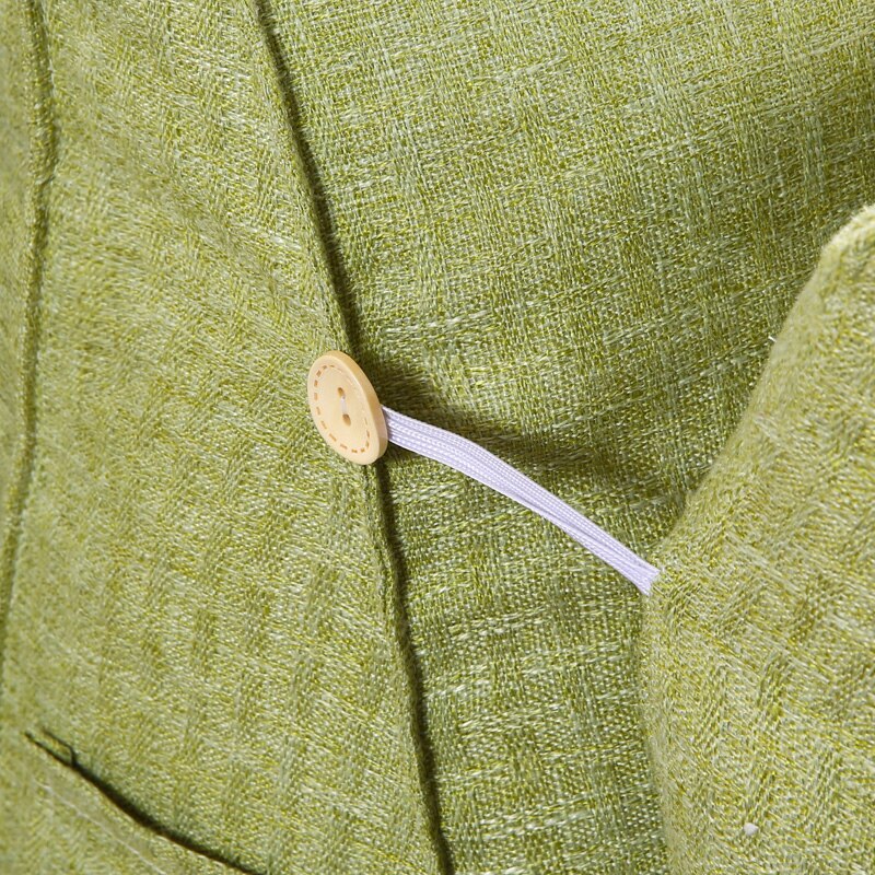 Kussen voor rugleuning in de vorm van een driehoek van katoen, in hoogte verstelbaar voor bankkussens voor bedrust, kussen voor rugsteun, groot formaat