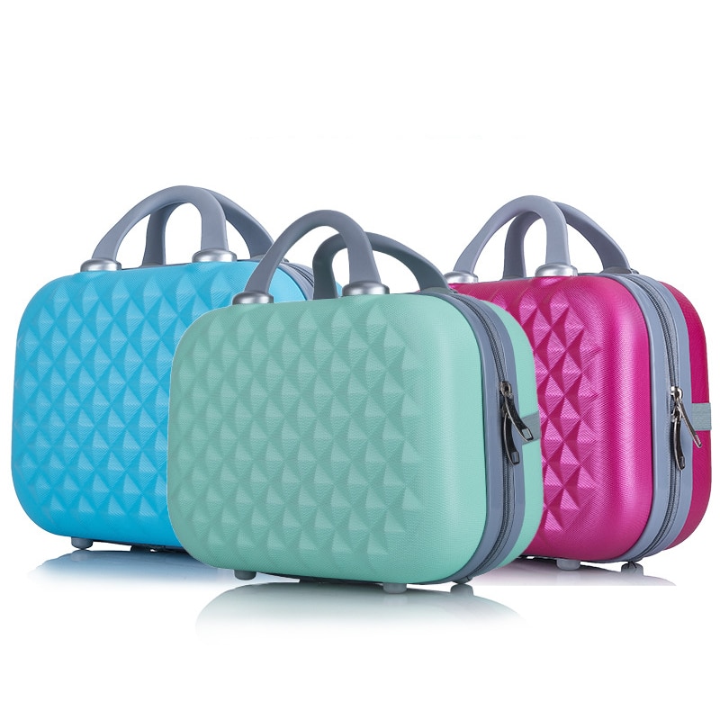 Kleine Reizen Harde Koffer Tassen Vrouwen Zakelijke Kleding Elektronische Schoonheid Cosmetische Toilettas Case Handtas Nodige Accessoires