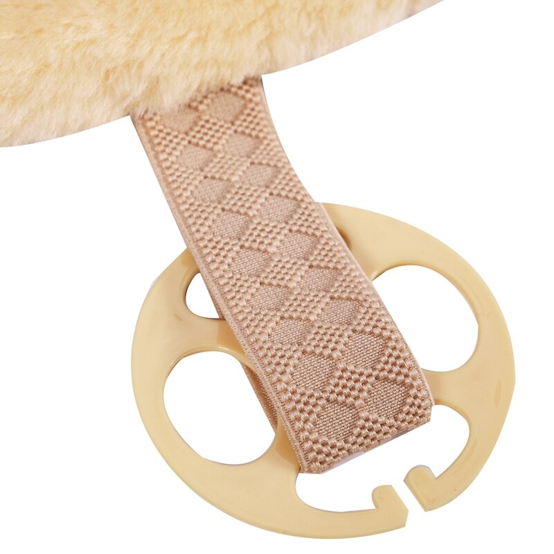 1Pcs Car Seat Cover Faux Fur Keep Warm Universal for Car Front Seat Covers Autumn and Winter Seat-Covers Brown