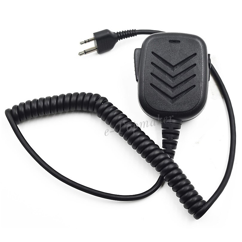 XQF Shoulder Handheld Speaker Mic PTT for Midland Portable Radio Alan 39 GXT550 GXT5000 75-785 75-786 75-810 Walkie Talkie