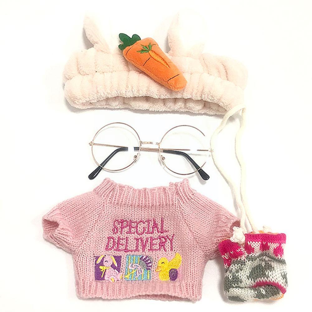 Muñeco de peluche de pato Lalafanfan para niñas, muñeco de felpa suave de 30CM, traje de ropa, de cumpleaños