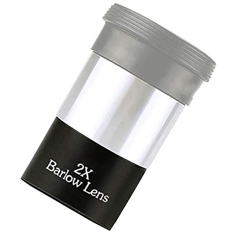 Aspherical Eyepiece Telescope HD Wide-Angle 1.25 Inch 62 Eyepiece 4mm + 2X Extender for Monoculars