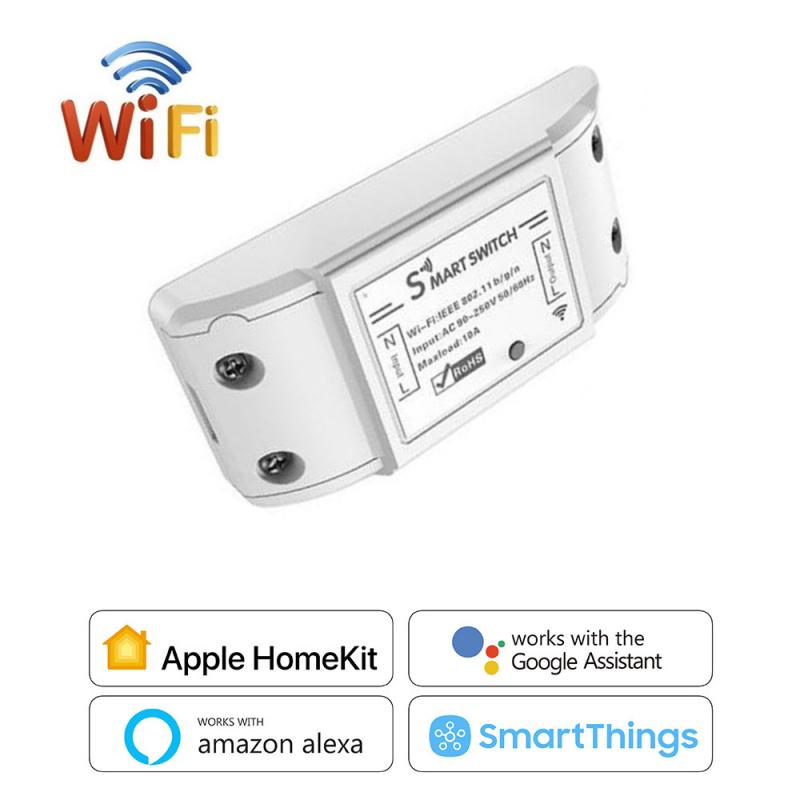 Wifi Timer Diy Smart Wireless Remote Switch Domotica Licht Controller Module Werk Met Alexa Google Home Ewelink