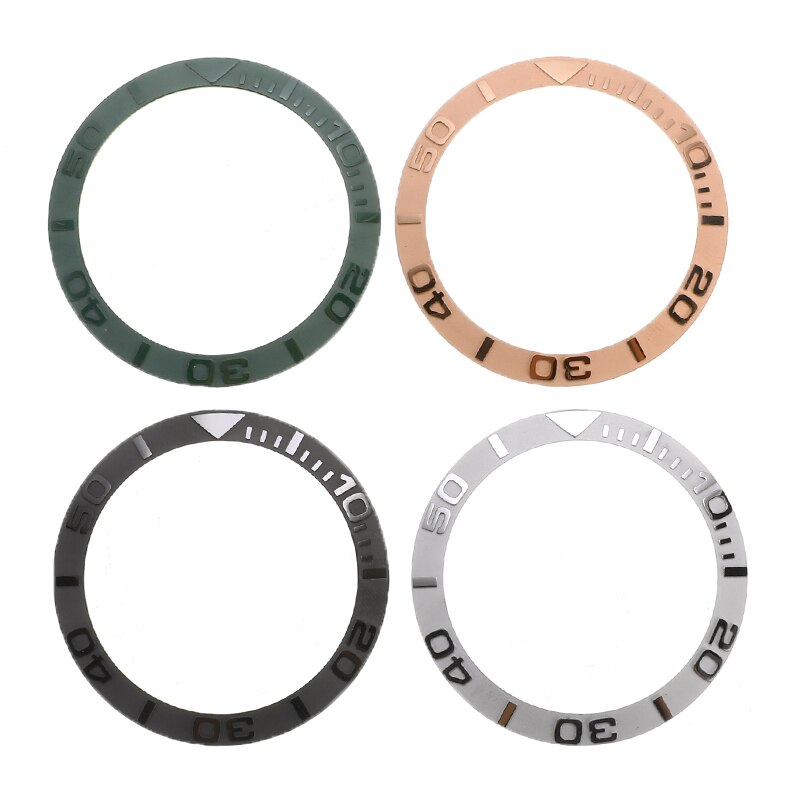 38mm Keramik Uhr Lünette Einsatz Für 40mm Herren Uhr Gesicht Uhren Ersetzen Zubehör Innen Durchmesser 30,7mm
