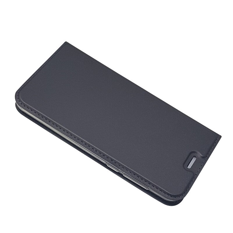 Capa de couro pu para celular huawei honor 6a, capa com flip magnético para huawei honor 6a 6x capa carteira de luxo