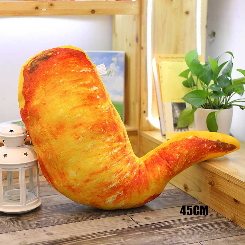 3D Simulation Chicken Leg Pillow Food Plush Toy Throw Pillow Doll DC120: 8