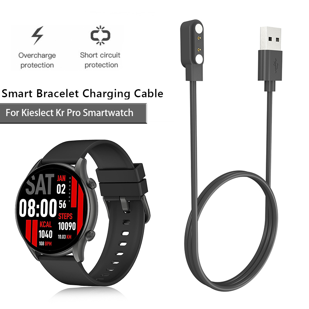 Magnet uhr Ladegerät Adapter Sicherheit USB Smartwatch Ladekabel Ersatz zubehör für kieslect kr Profi/kr/lora 2/lora