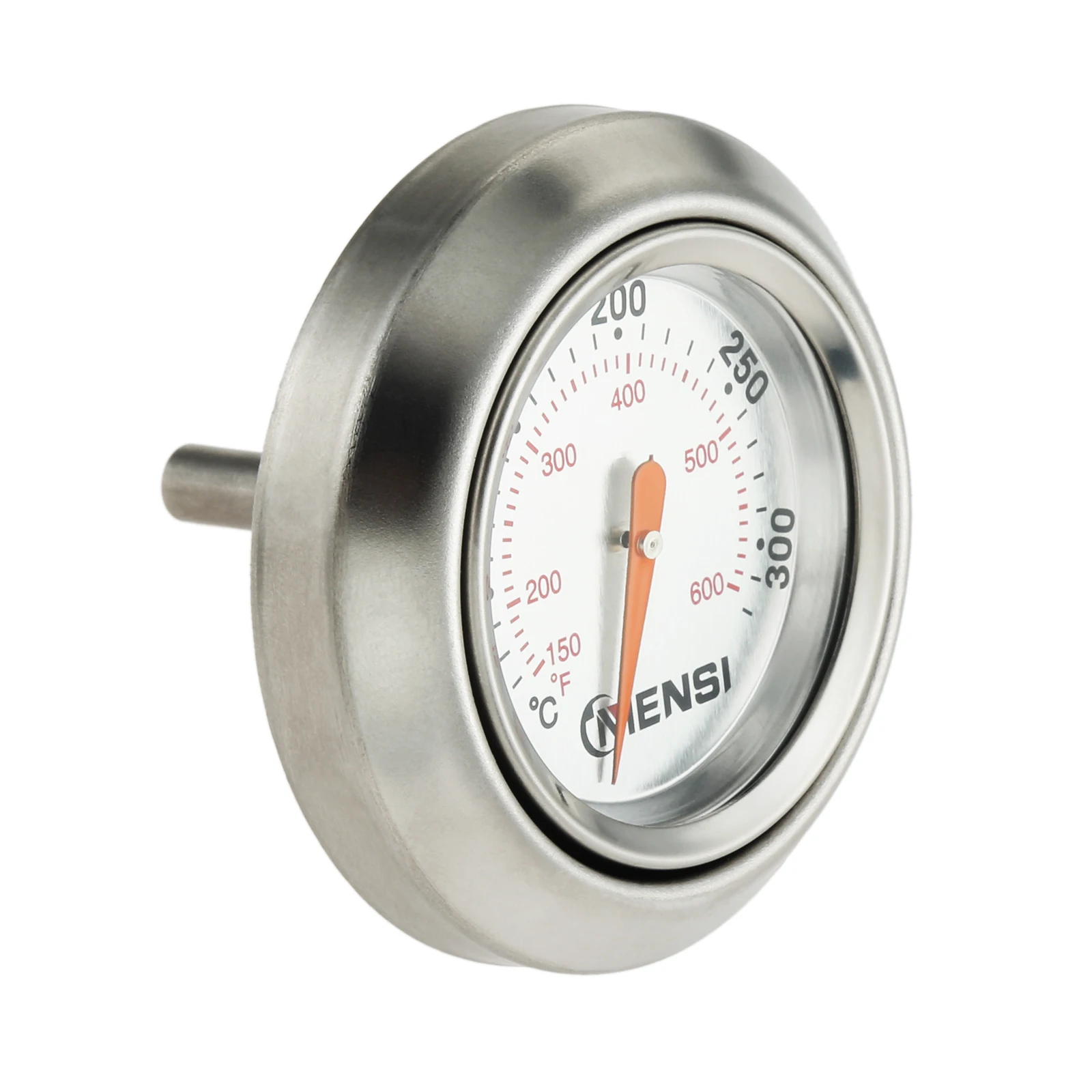 Bbq-thermometer met ingebouwde deksel, vervanging voor weber traveller grills, houtskoolgrills, rookovens en barbecues (150-600 °f) voor kamperen.: Default Title