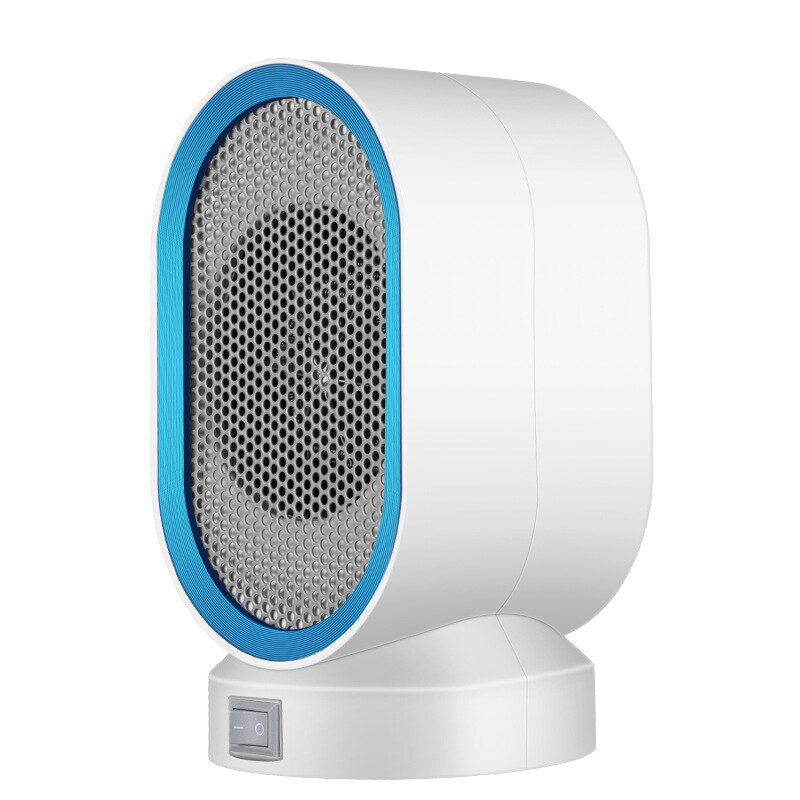 Small Space Heater Oscillating Heater Fast Heating Ceramic Desk Heater With Overheat Protection Tip-Over Protection For Office: blue / EU