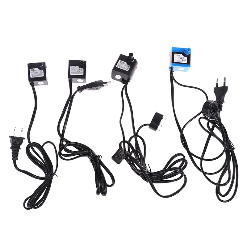 1pcs AC US 110V,AC EU 220V Plug Submersible Water Pump Aquarium Fountain Air Fish Pond Tank