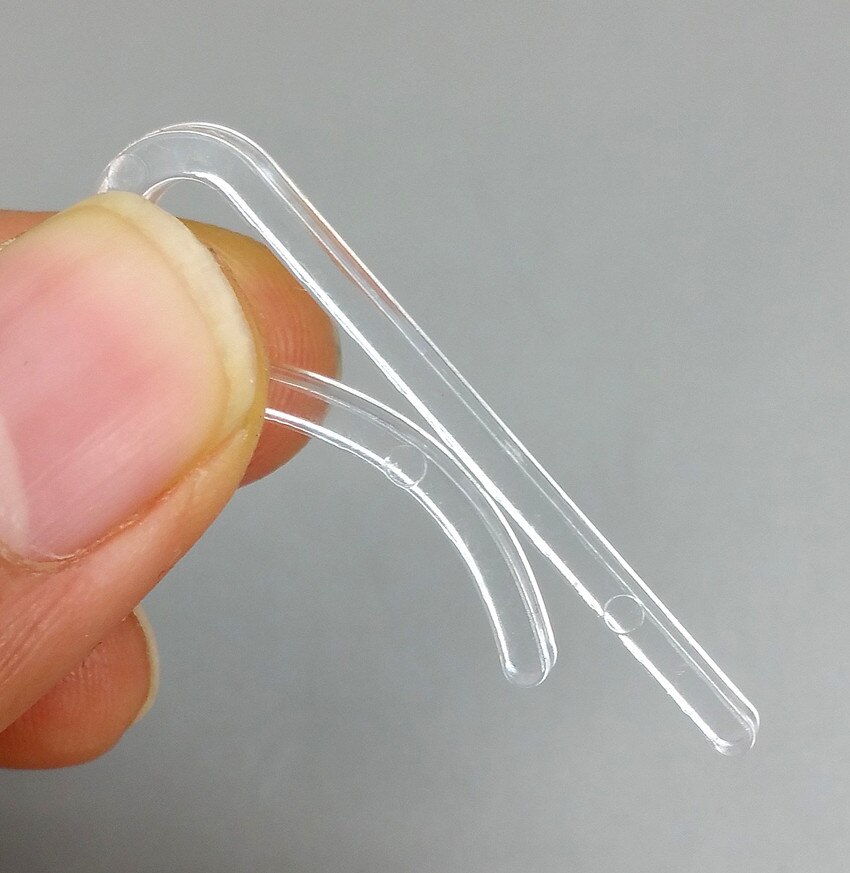 Plastic Clear Fasten Gripping Clamp Small Clip Uneven For Apparel Garment Clothing Shirt Package Accessories 1000pcs