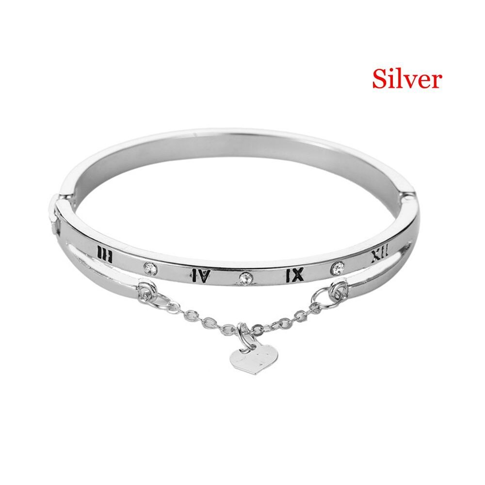 Pulsera de cristal con diamantes de imitación para mujer, brazalete de cadena con forma de hojas, pulsera de lujo, joyería de para boda: B-silver