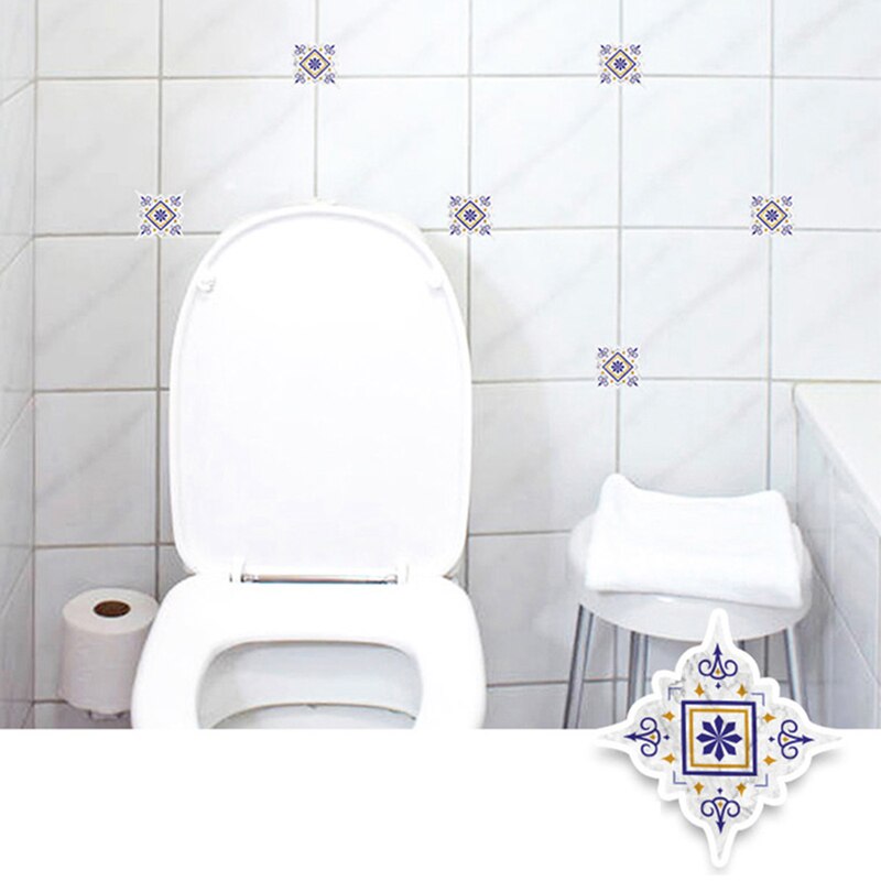 Staraise 36 pièces carrelage autocollant PVC dosseret Applique maison cuisine décor salon multicolore lisse salle de bain cuisine Durable Wa