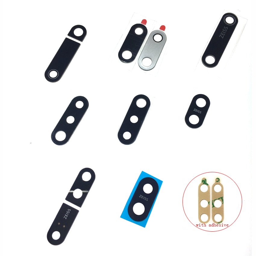 Achter Back Camera Glas Lens Cover Voor Nokia 5 6 8X5X6X7 3.1 5.1 6.1 8.1 7 Plus met Ahesive Sticker Vervangende Onderdelen