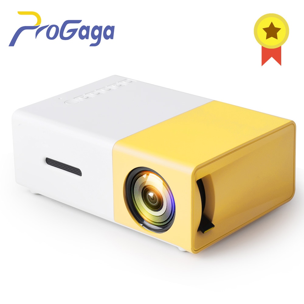 YG300 Pro Mini Projector Audio YG-300 Hdmi-Compatibel Usb Portable Voor 1080P Home Media Video Player Kid YG300 projector