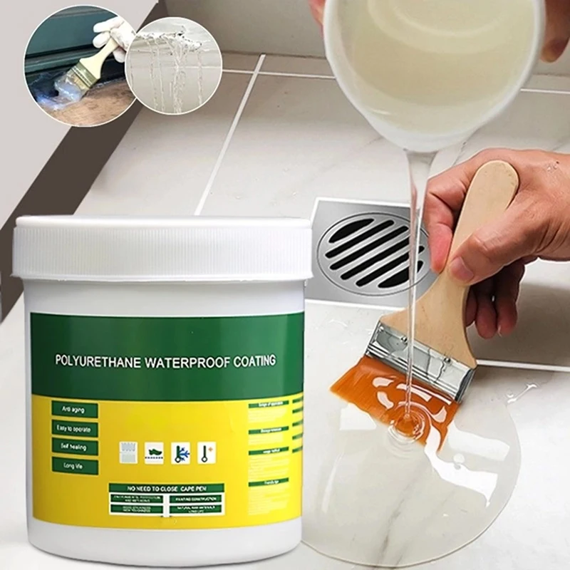 Transparent Waterproof Coating Sealant Agent Wall Leak Repair Material Invisible Glue For Roof Leakage Crack Seepage