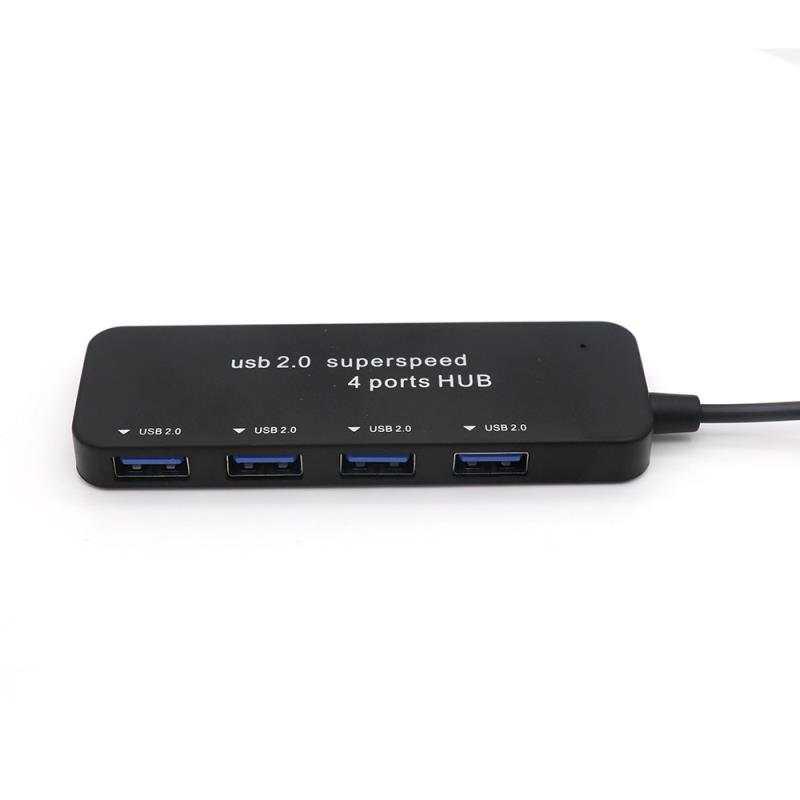 5Pcs/Lot USB 2.0 Compact Portable High Speed HUB Support Multiple USB Device Hub for PC Laptop 4 Ports Extension Adapter