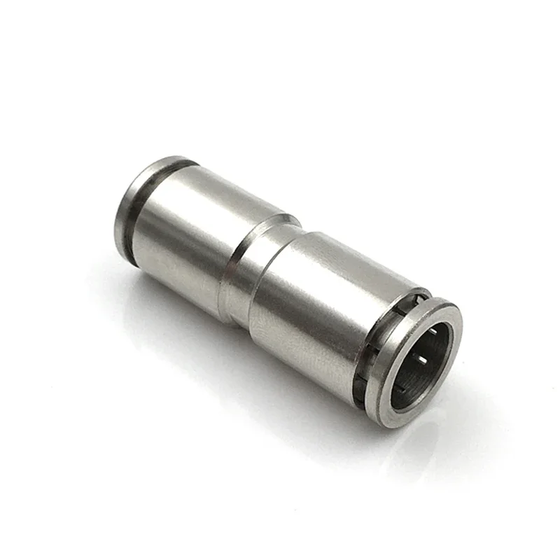 PU PG Brass Metal Pneumatic Quick Coupling Straight Through 4 6 8 10 12MM Air Compressor Hose High Pressure Connector